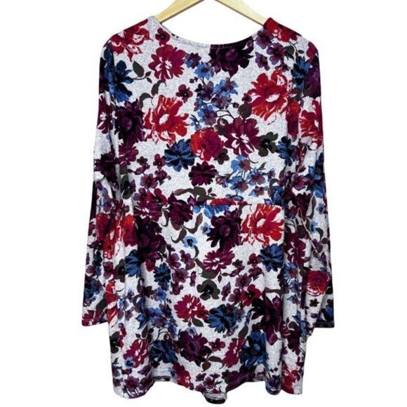 PENNINGTON’S Floral  Tunic Top Size 2x - Picture 4 of 11